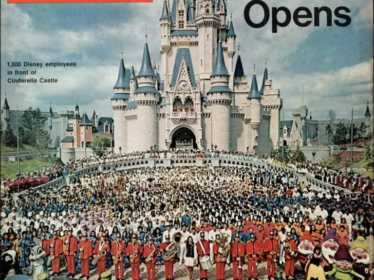 Opening day for Walt Disney World Vacation Kingdom