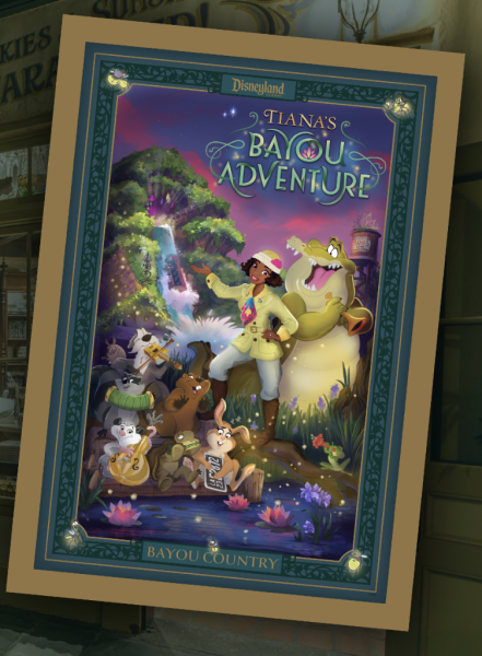 Tiana's Bayou Adventure poster