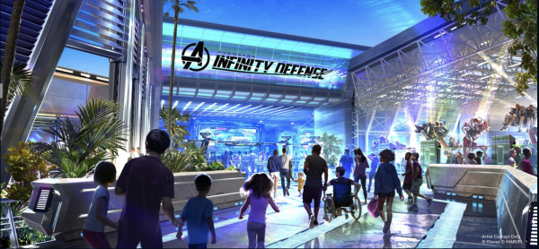 Avengers Infinity Defense concept art