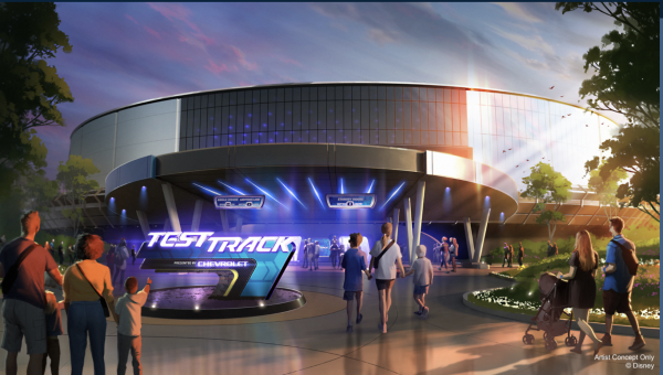 Reimagined Test Track concept art