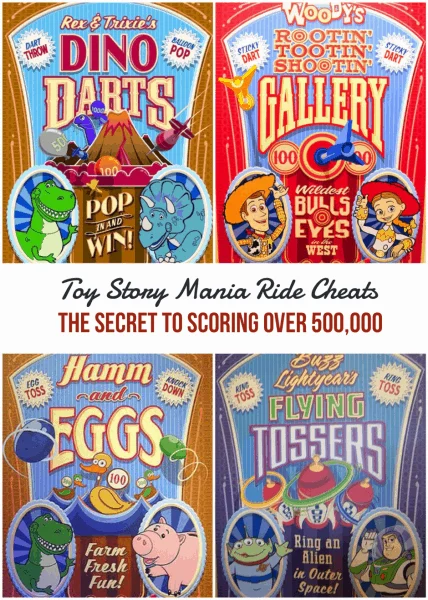 Toy Story Mania scoring tips