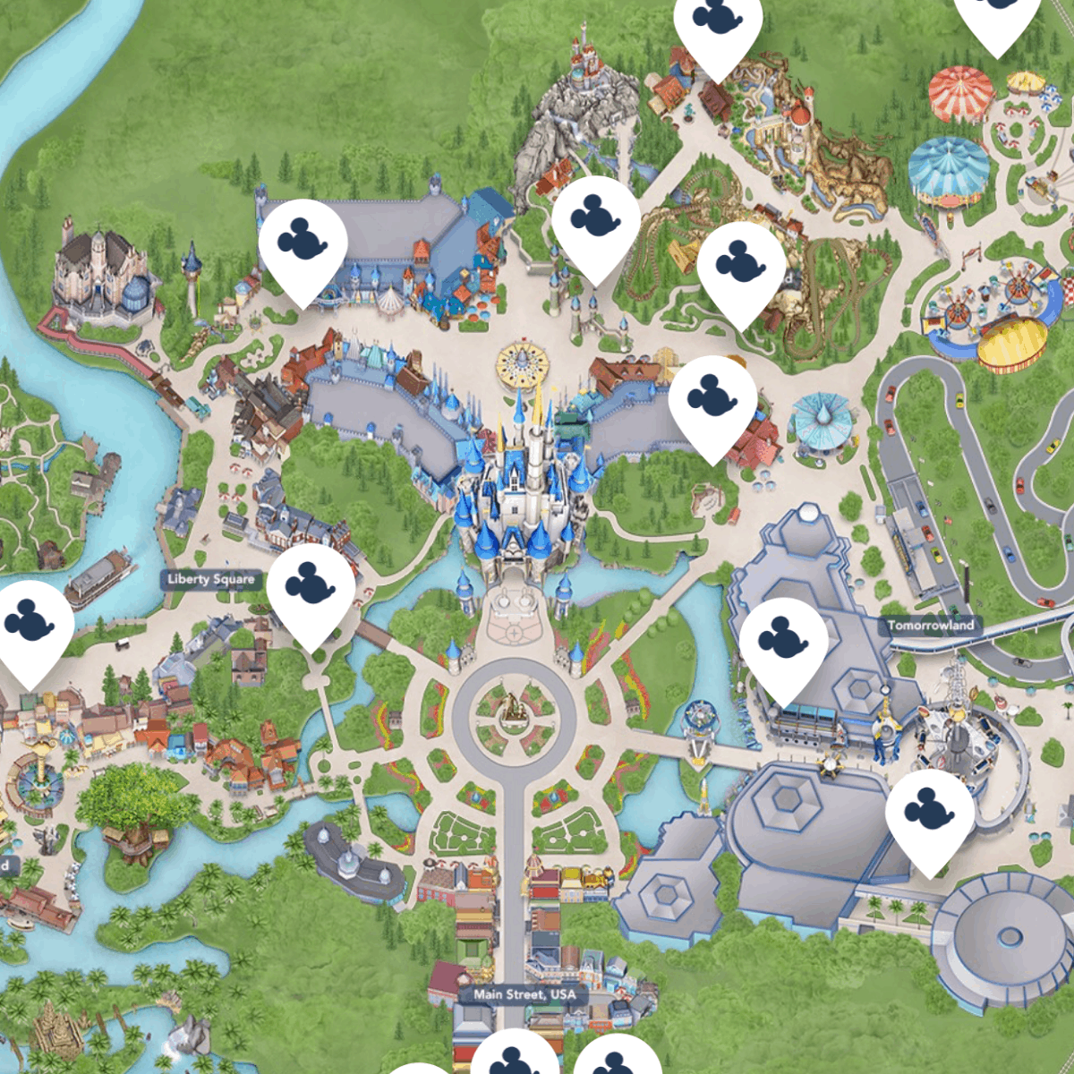 Using My Disney Experience to find Characters at Disney World