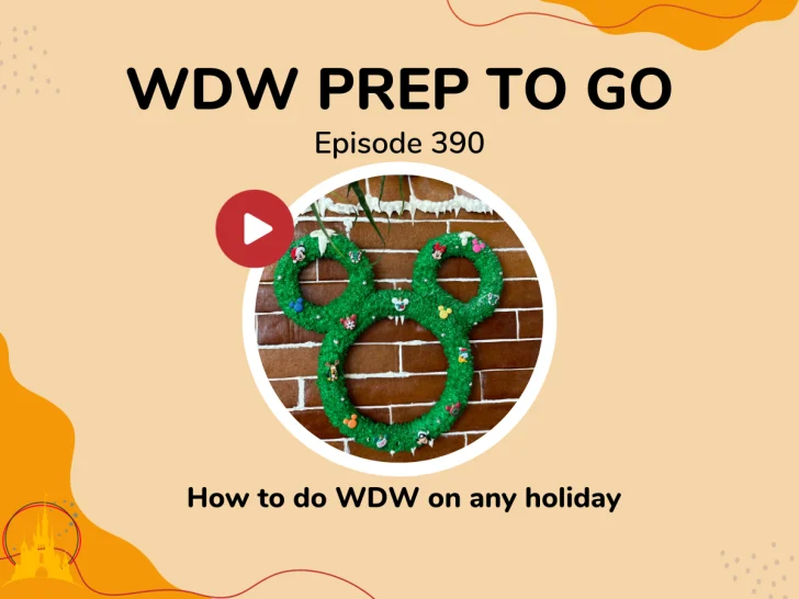 How to do WDW on any holiday – PREP 390