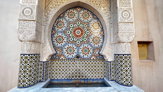 Morocco pavilion tiles - epcot