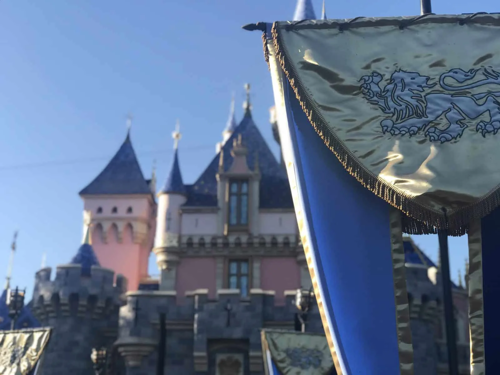 Disneyland sleeping beauty castle