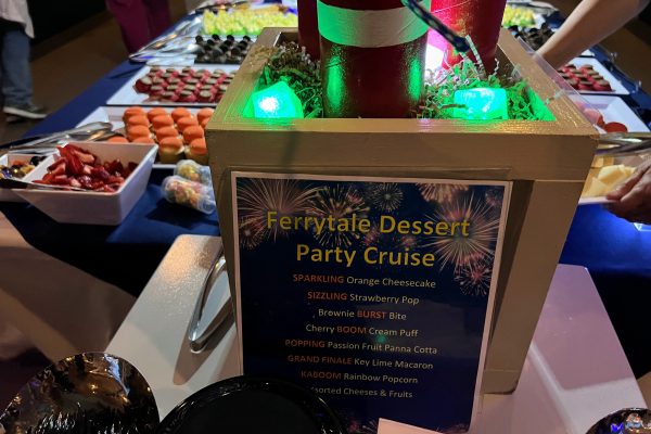 ferrytale fireworks a sparkling dessert cruise food menu list