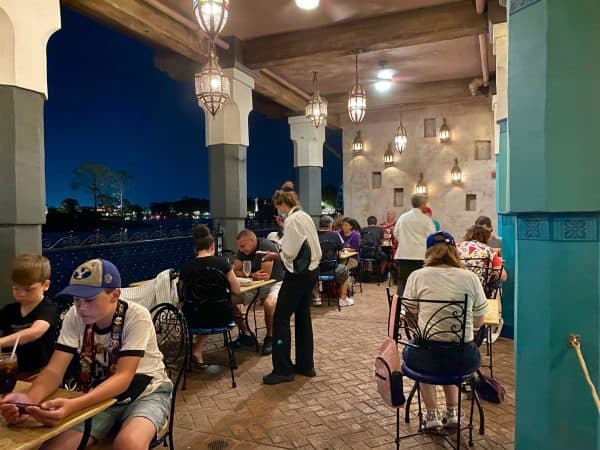 spice road table fireworks dining epcot