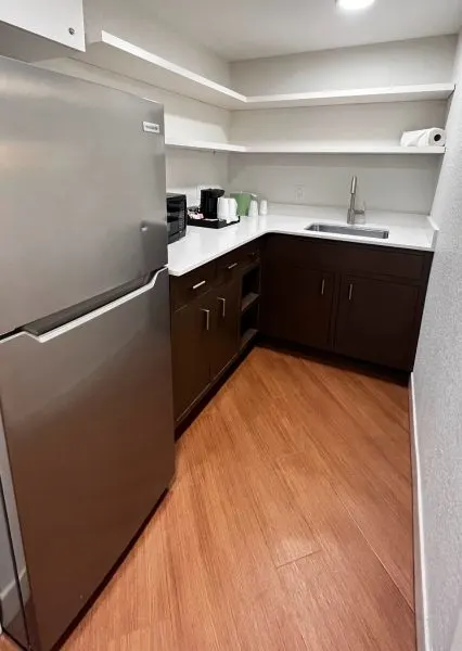 kitchen in all-star music family suite