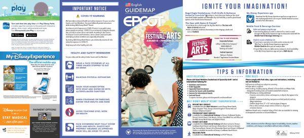 Festival of the Arts map