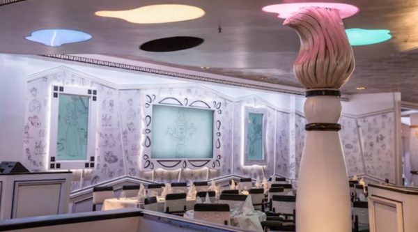 Animator's Palate restaurant on Disney Cruise Line