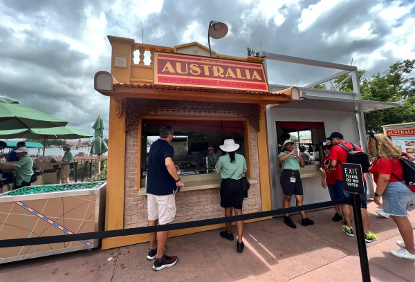 australia booth - epcot food and wine 2023