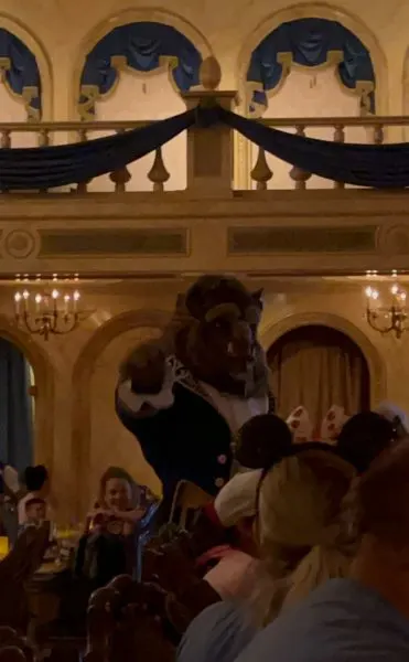 the beast walking through be our guest