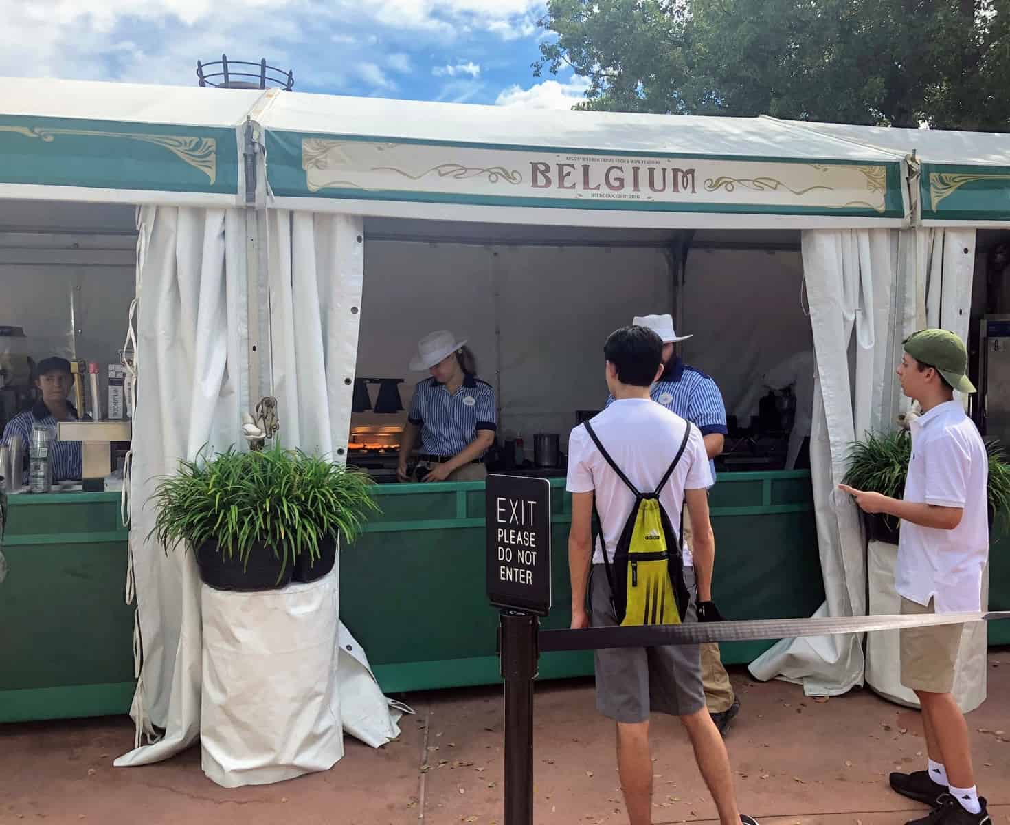 Belgium Booth Menu & Review (Epcot Food & Wine Festival)