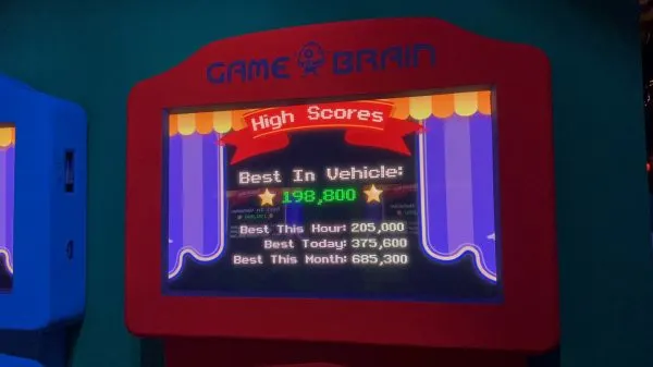 best in vehicle scores for toy story mania