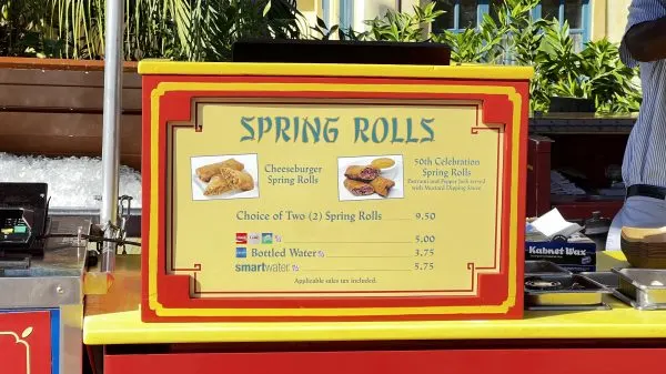 spring roll cart