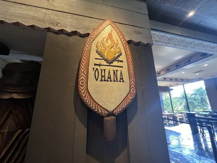 'Ohana sign