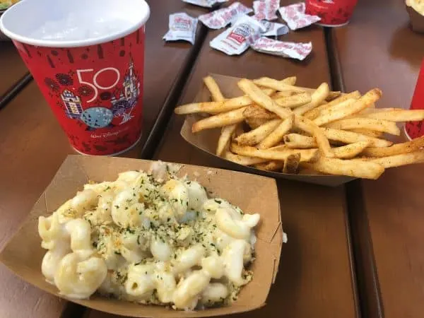 regal eagle macaroni and cheese french fries