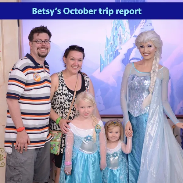 Betsy's October trip report