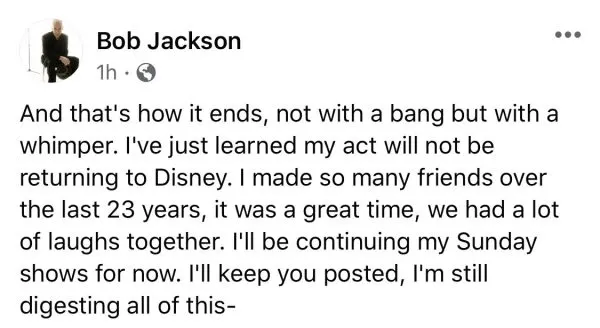Yehaa Bob Jackson statement