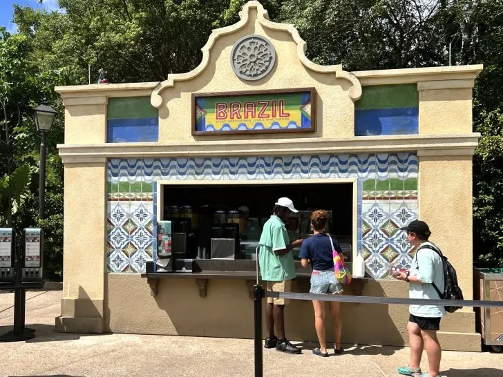 brazil booth - epcot food and wine festival 2023