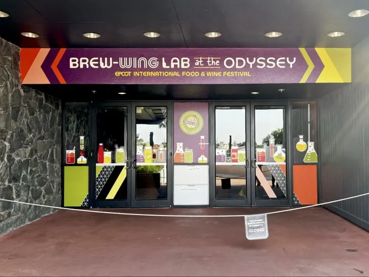 Brew-Wing Menu & Review (2023 Epcot Food & Wine Festival)