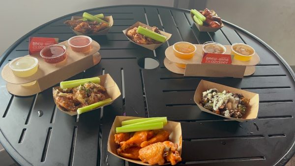 brew-wing booth - epcot food and wine 2022 - food and drink items