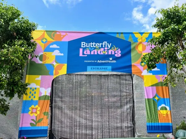 butterfly landing house at epcot flower and garden