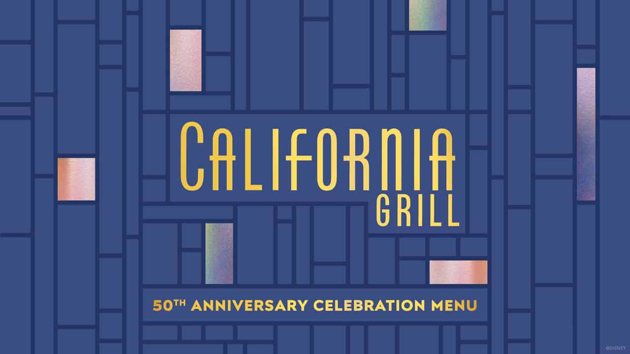 california grill limited-time 50th menu