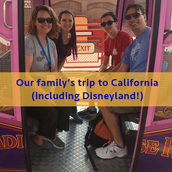 Our California trip (including Disneyland!) – PREP093