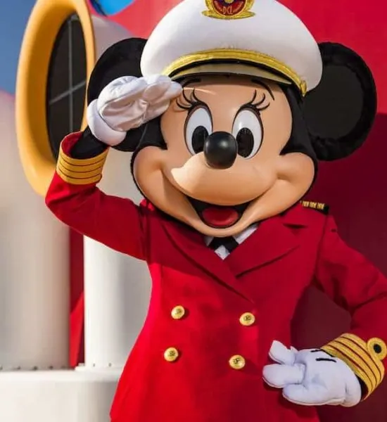 captain minnie on the disney cruise line