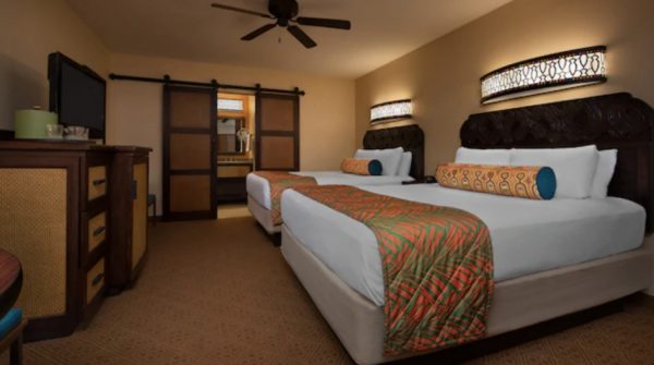 Standard room at Disney's Caribbean Beach Resort