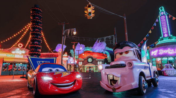 Cars Land at Halloween