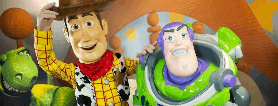 Woody and buzz