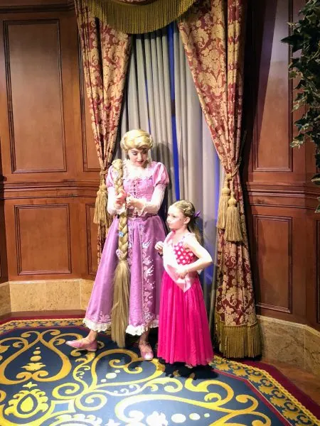 Rapunzel princess fairytale hall