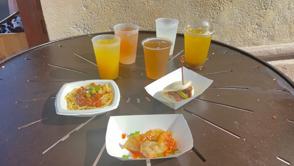 china - epcot food and wine 2022 - food and drink items