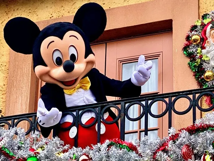 When do the Christmas decorations go up at Disney World?