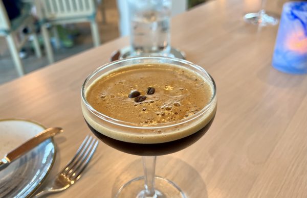 cold brew martini at narcoossee's