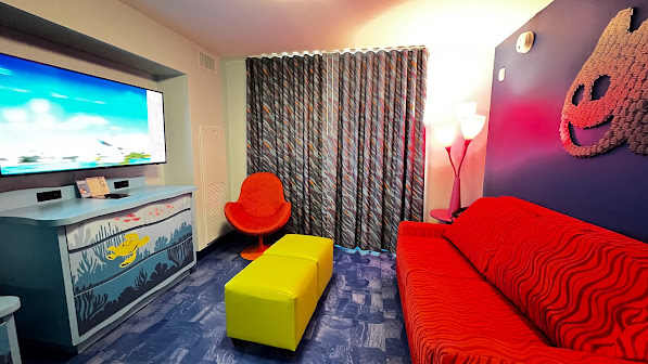 finding nemo suite living area art of animation
