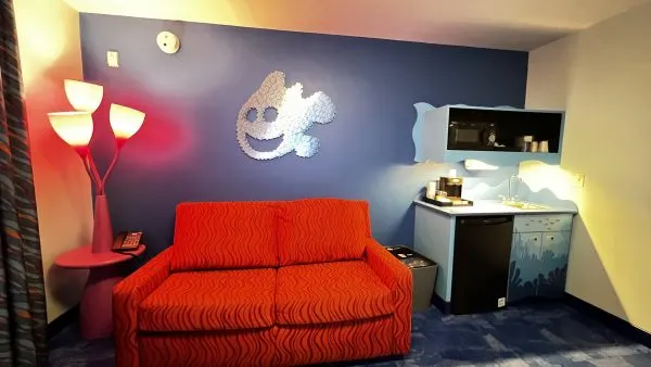 finding nemo suite kitchenette area art of animation