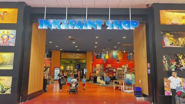 ink and pain shop art of animation resort