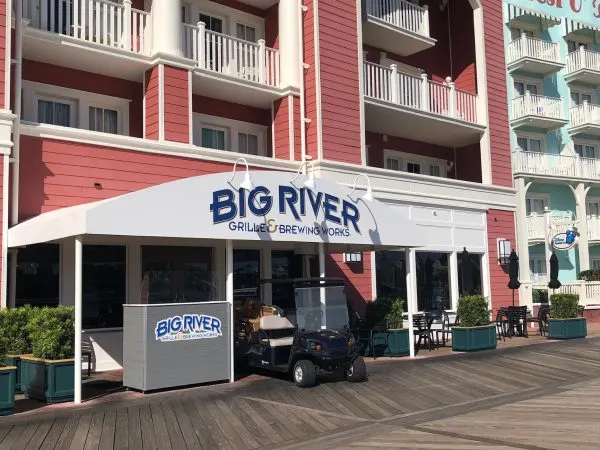 big river grille and brewing works boardwalk resort