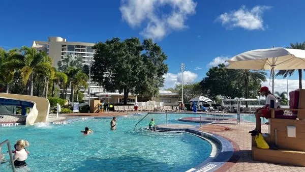 contemporary resort pool