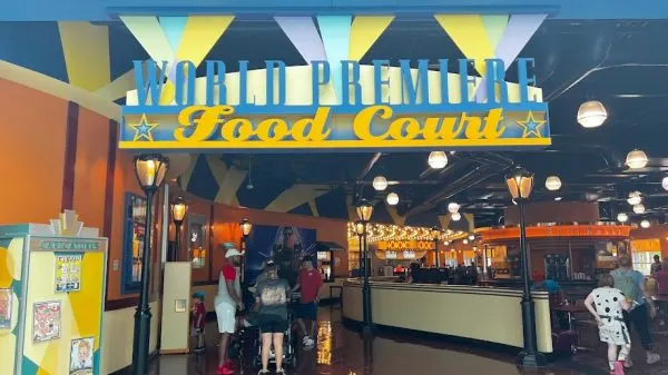 world premiere food court - all star movies