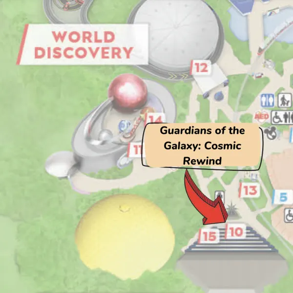 Guardians of the Galaxy: Cosmic Rewind map location