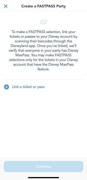 Disneyland MaxPass