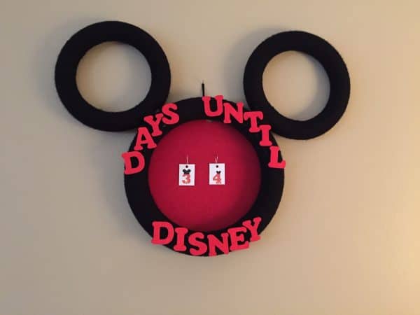 Disney World countdown