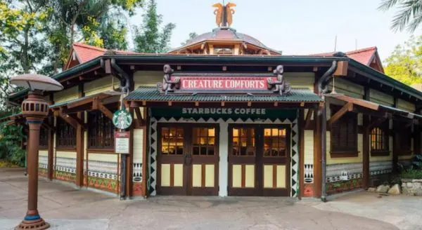 Creature Comforts in Animal Kingdom has outdoor seating