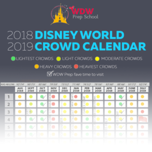Disney World 2018-2019 crowd calendar (best times to visit)