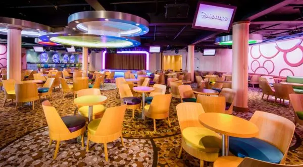 D Lounge on Disney Cruise Line