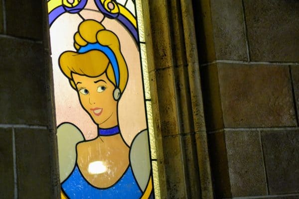 Stained Glass at Cinderella Castle